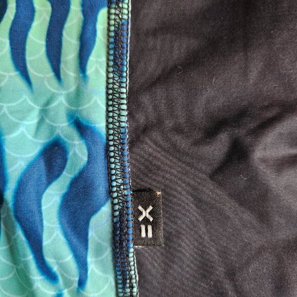 TomboyX - Swim Rash Guard Cap Sleeve - Head Over Eels - Picture 4 of 4